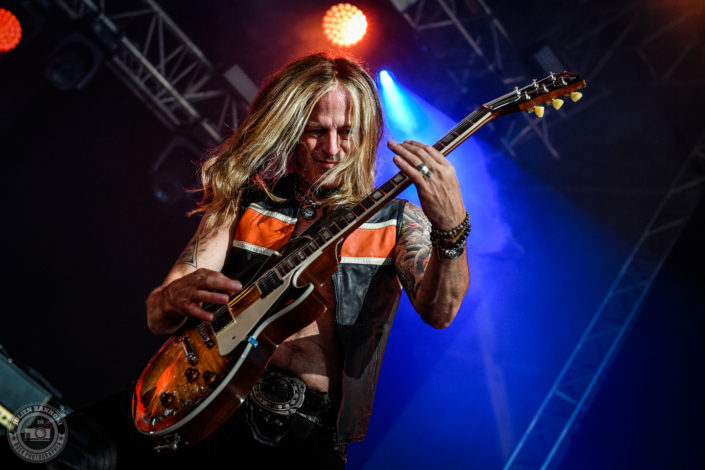 The Dead Daisies plays at the Guitare en Scène Festival 2018