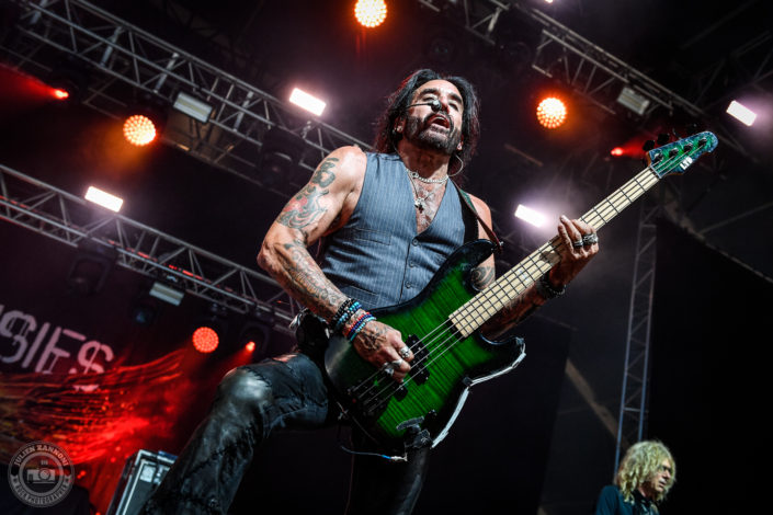 The Dead Daisies plays at the Guitare en Scène Festival 2018