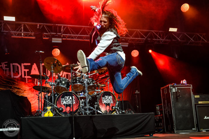The Dead Daisies plays at the Guitare en Scène Festival 2018