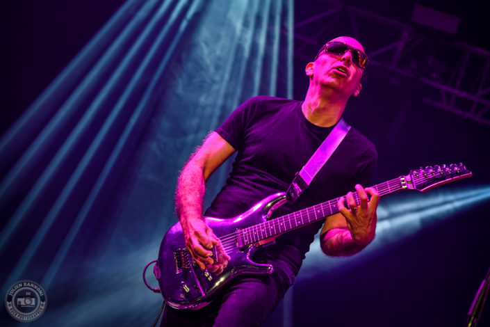 Joe Satriani plays at the Guitare en Scène Festival 2018