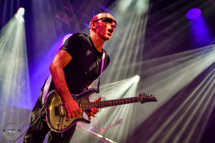 Joe Satriani plays at the Guitare en Scène Festival 2018