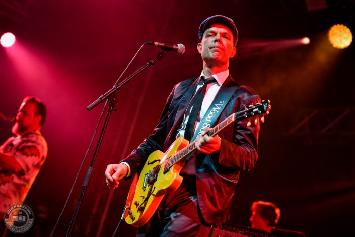 Thorbjorn Risager & the Black Tornado plays at the Guitare en Scène Festival 2018