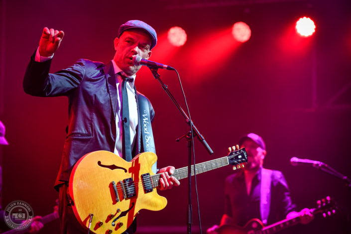 Thorbjorn Risager & the Black Tornado plays at the Guitare en Scène Festival 2018