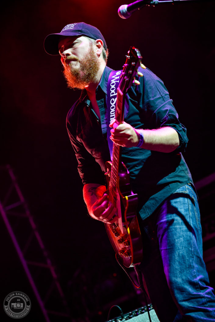 Thorbjorn Risager & the Black Tornado plays at the Guitare en Scène Festival 2018