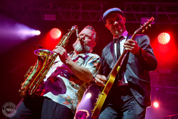 Thorbjorn Risager & the Black Tornado plays at the Guitare en Scène Festival 2018