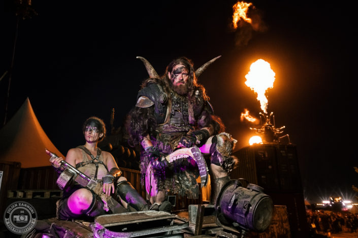 Photoshoot with Wasteland Warriors at Wacken 2018