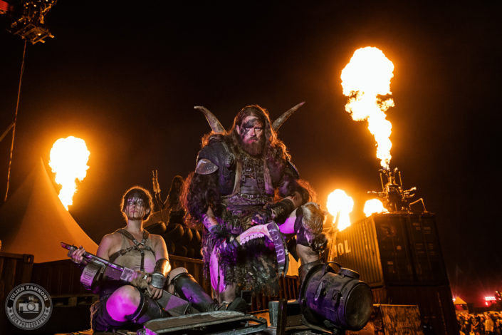 Photoshoot with Wasteland Warriors at Wacken 2018