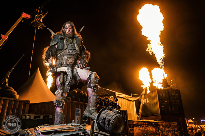 Photoshoot with Wasteland Warriors at Wacken 2018