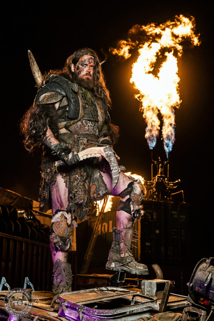Photoshoot with Wasteland Warriors at Wacken 2018