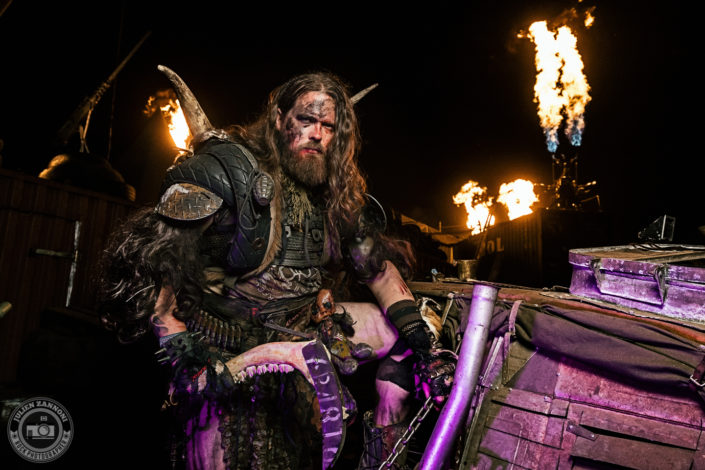 Photoshoot with Wasteland Warriors at Wacken 2018
