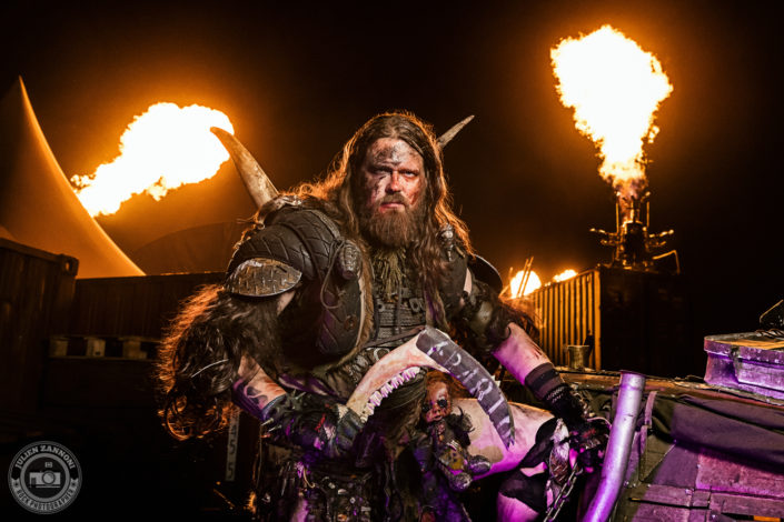 Photoshoot with Wasteland Warriors at Wacken 2018