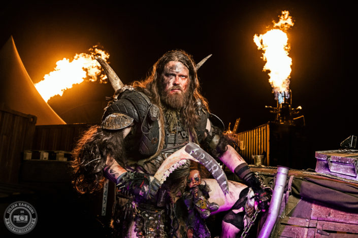 Photoshoot with Wasteland Warriors at Wacken 2018