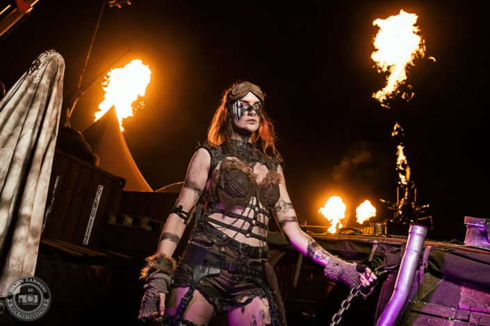 Photoshoot with Wasteland Warriors at Wacken 2018