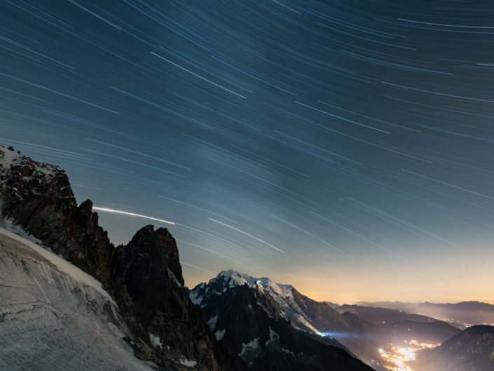 Bivouac aux Grands Montets à Chamonix