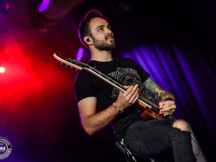 Voice of Ruin is seen on stage during Rock Altitude Festival 2018 (Switzerland)