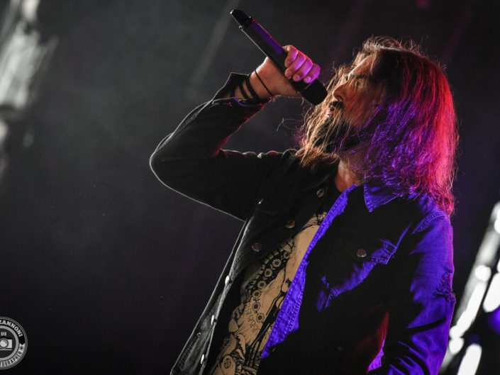 Voice of Ruin is seen on stage during Rock Altitude Festival 2018 (Switzerland)