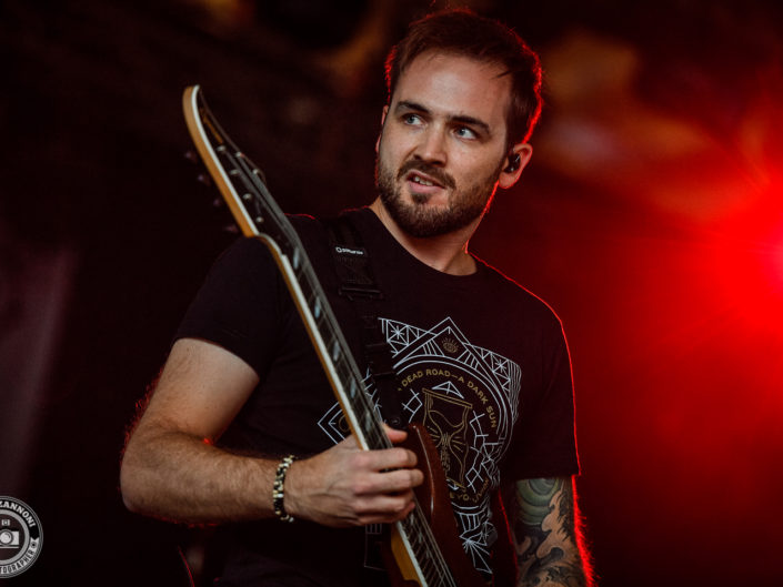 Voice of Ruin is seen on stage during Rock Altitude Festival 2018 (Switzerland)