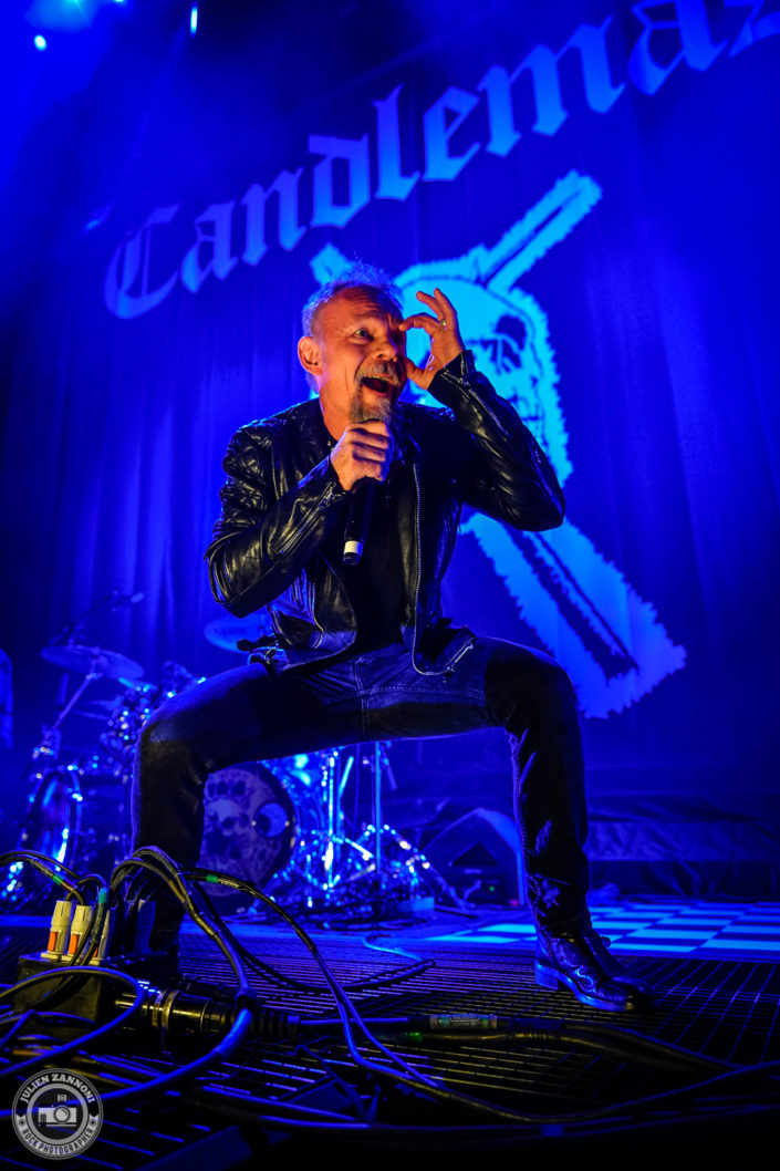 Candlemass is seen on stage in Lyon in 2019