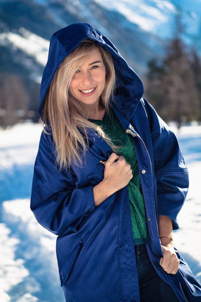 Photoshoot with Marilou Roubaud in Chamonix