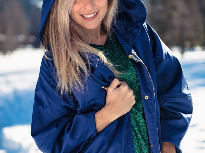 Photoshoot with Marilou Roubaud in Chamonix