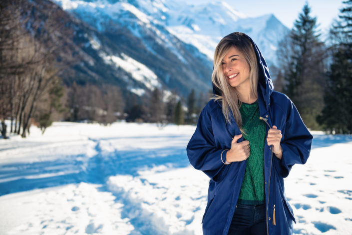 Photoshoot with Marilou Roubaud in Chamonix