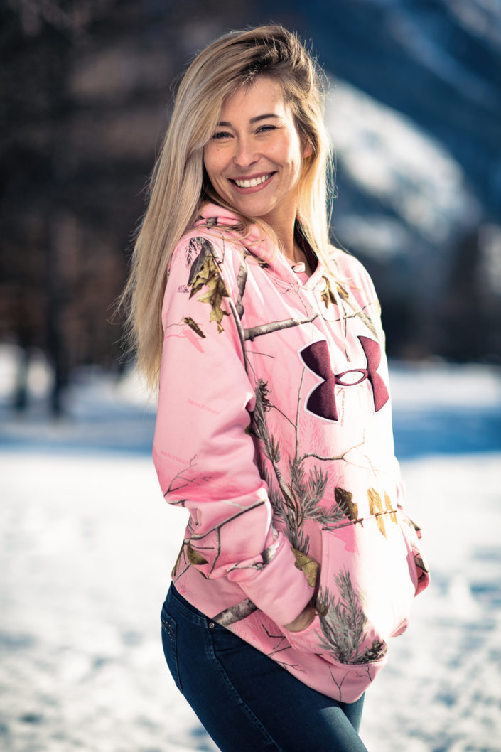 Photoshoot with Marilou Roubaud in Chamonix