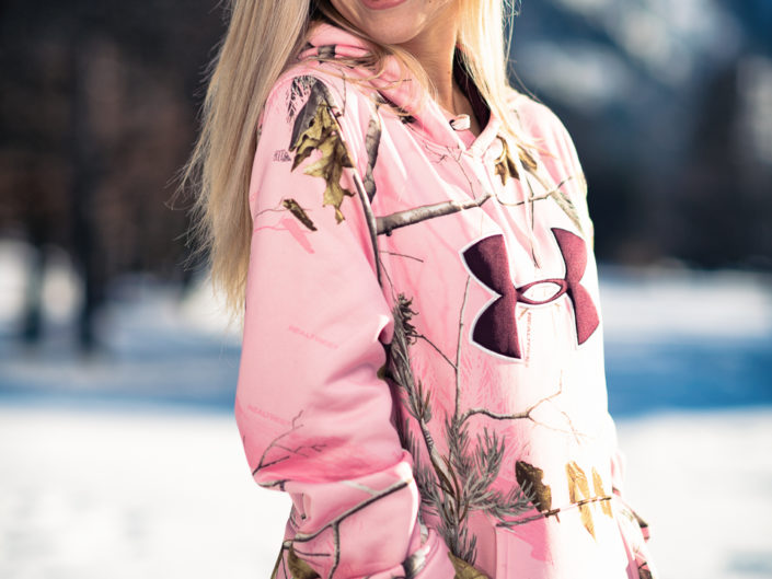Photoshoot with Marilou Roubaud in Chamonix