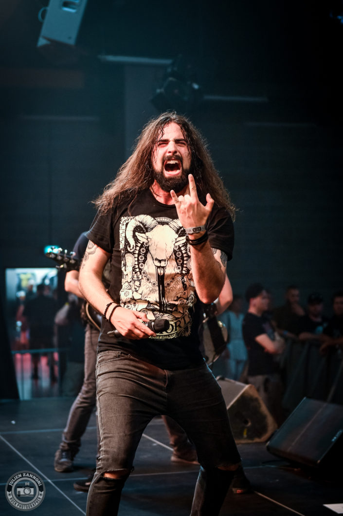 Voice of Ruin sur la scène du Lions Metal Festival 2019 à Montagny