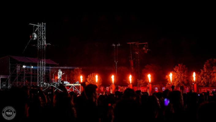 Kiss sur la scène du Hellfest Open Air 2019 à Clisson (France)