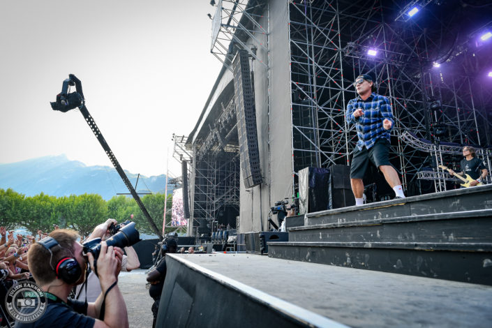 Ugly Kid Joe sur la scène du festival Musilac