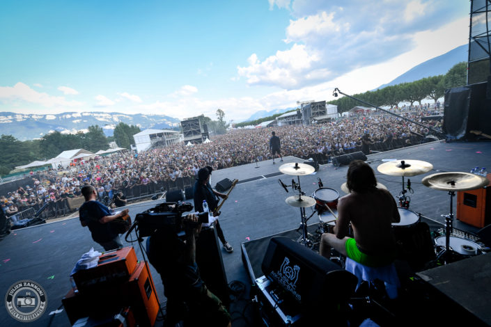 Ugly Kid Joe sur la scène du festival Musilac