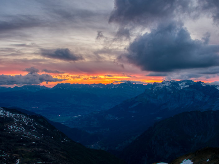 Astrophotography in the mountains of Chamonix