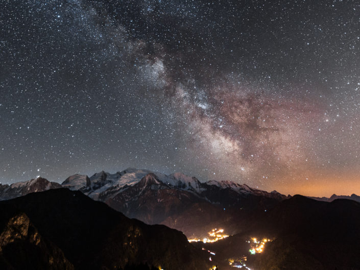 Astrophotographie à Chamonix Mont Blanc