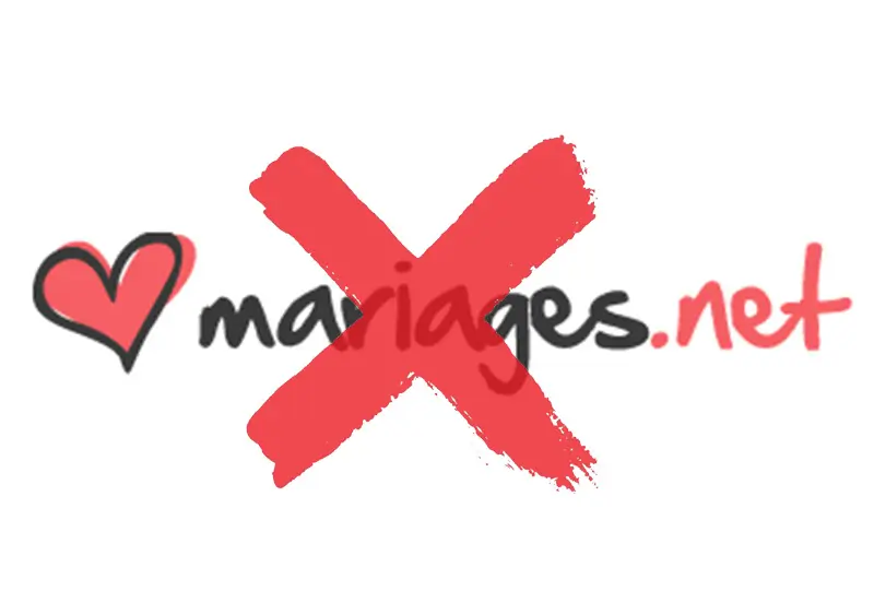 Logo mariages.net censuré
