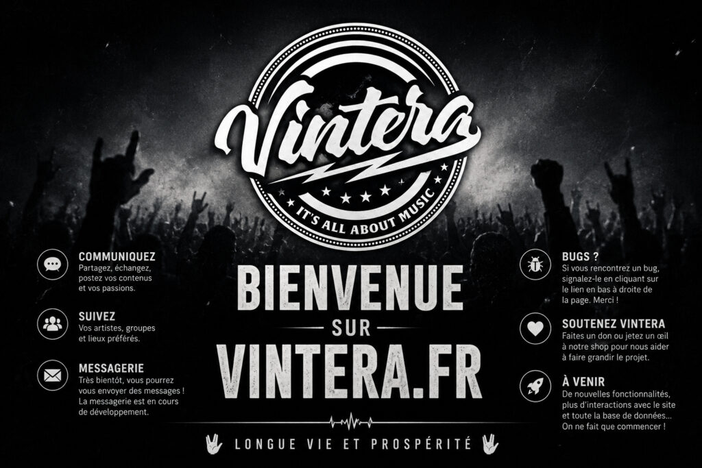 Lancement officiel du réseau social Vintera dédié à la communauté musicale